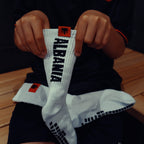 Albanien Grip Socks – Flaggen-Design, Anti-Rutsch-Sohle