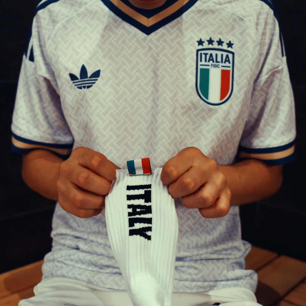 Italien Grip Socks – Flaggen-Design, Anti-Rutsch-Sohle